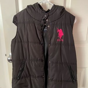 USPA VEST WITH HOODIE